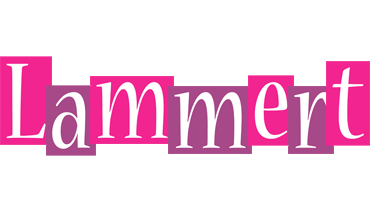 Lammert whine logo