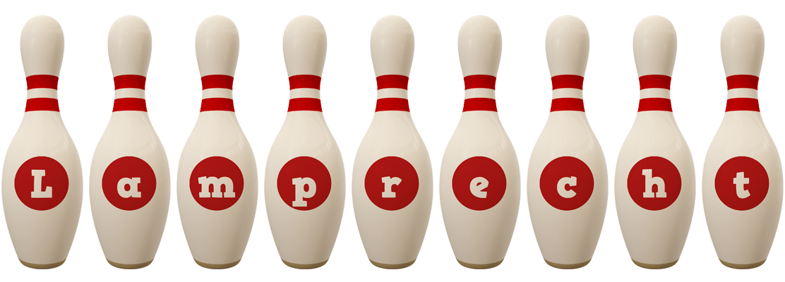Lamprecht bowling-pin logo