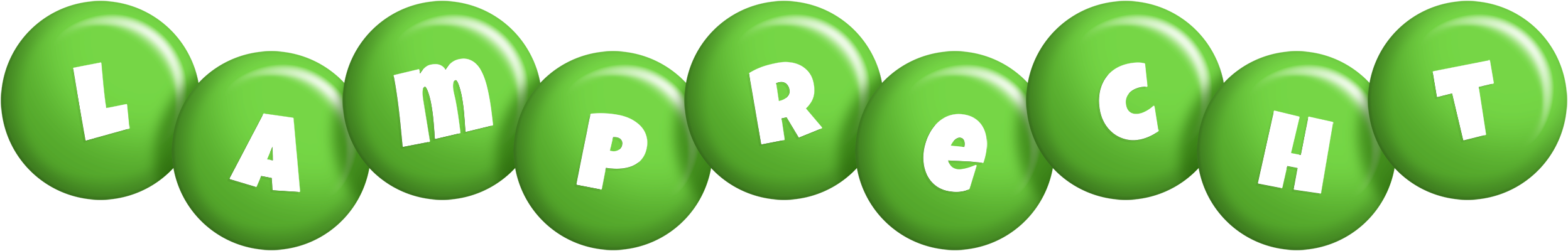 Lamprecht candy-green logo