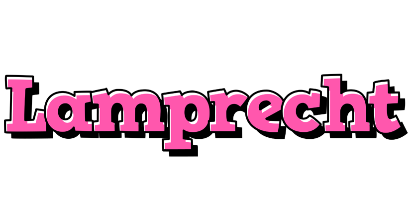 Lamprecht girlish logo