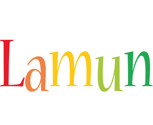 Lamun birthday logo
