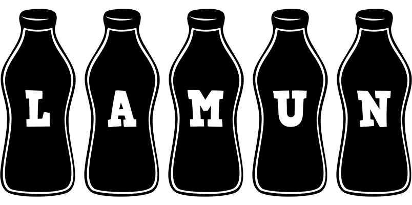 Lamun bottle logo