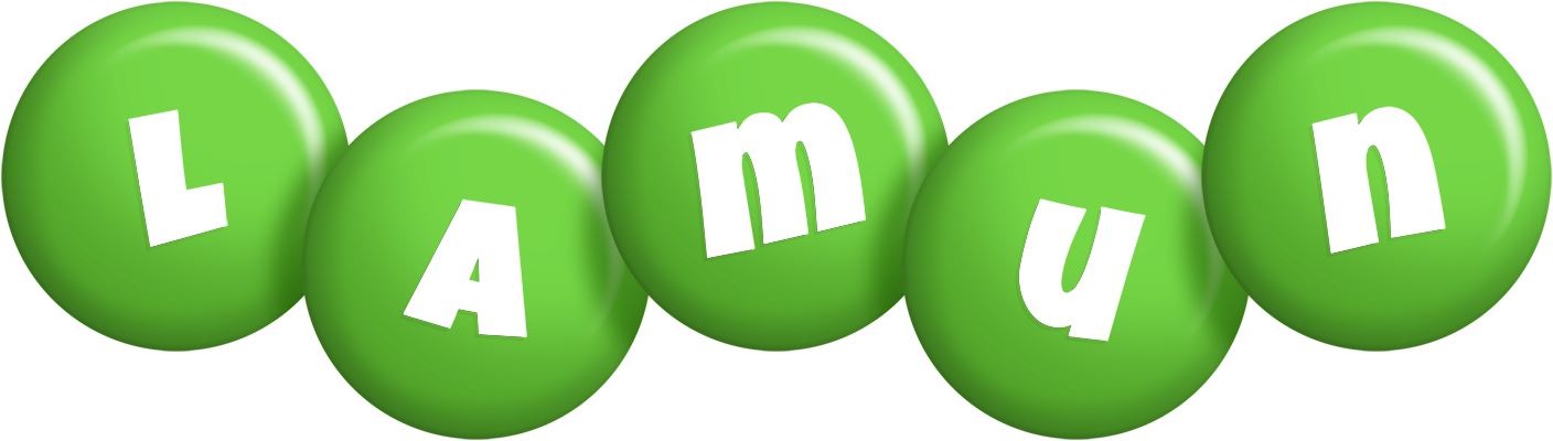 Lamun candy-green logo