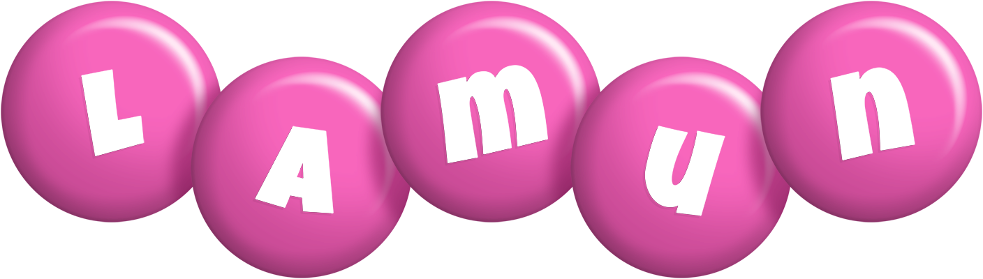 Lamun candy-pink logo