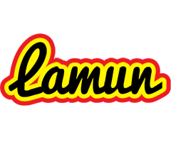 Lamun flaming logo