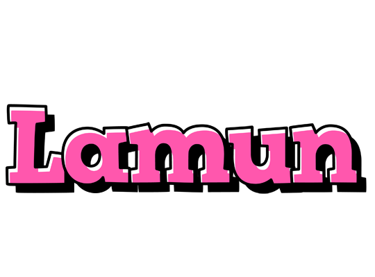 Lamun girlish logo