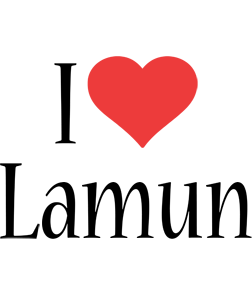 Lamun i-love logo