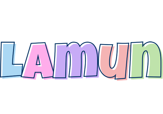 Lamun pastel logo