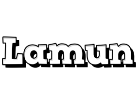 Lamun snowing logo