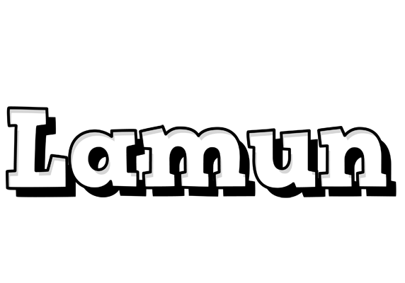 Lamun snowing logo