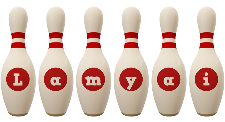 Lamyai bowling-pin logo