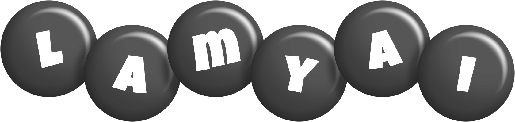 Lamyai candy-black logo