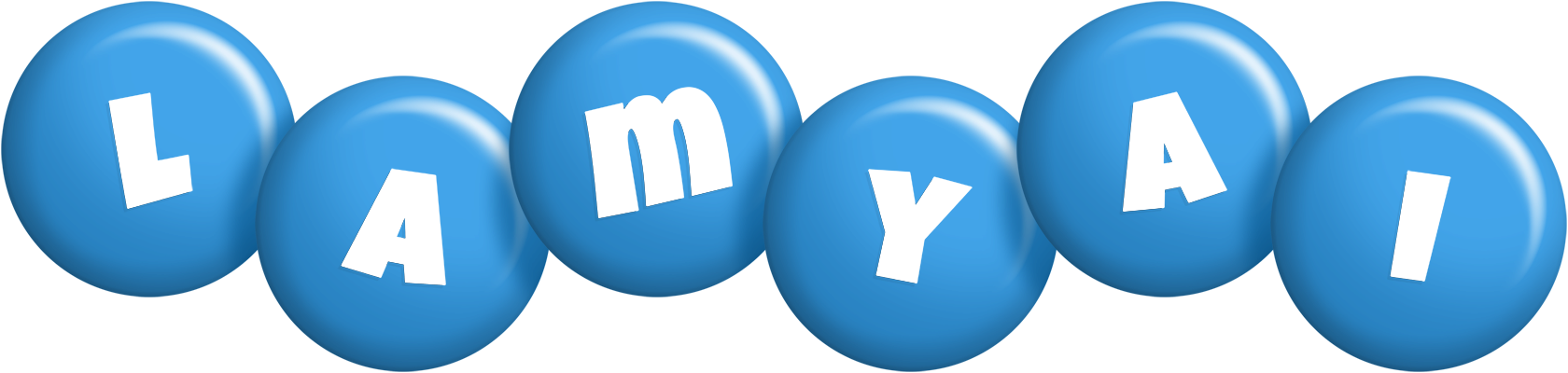 Lamyai candy-blue logo