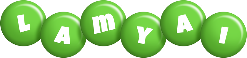 Lamyai candy-green logo