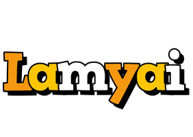 Lamyai cartoon logo