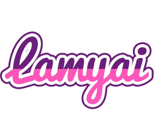 Lamyai cheerful logo