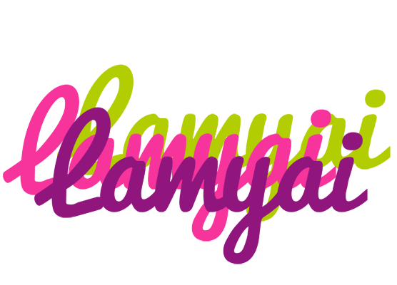 Lamyai flowers logo