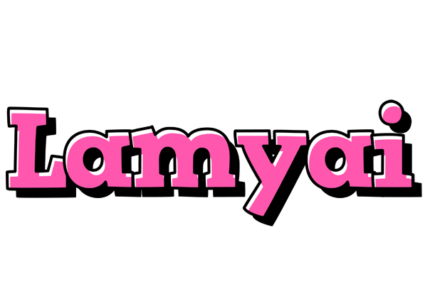 Lamyai girlish logo
