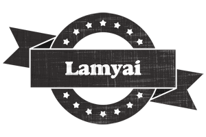 Lamyai grunge logo