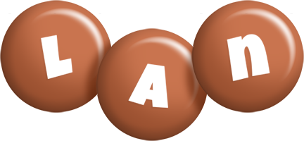 Lan candy-brown logo