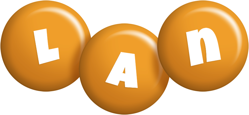 Lan candy-orange logo