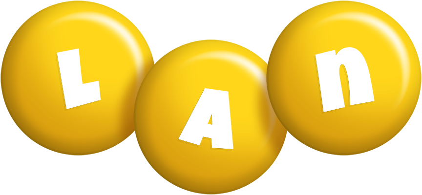 Lan candy-yellow logo