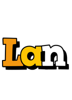 Lan cartoon logo