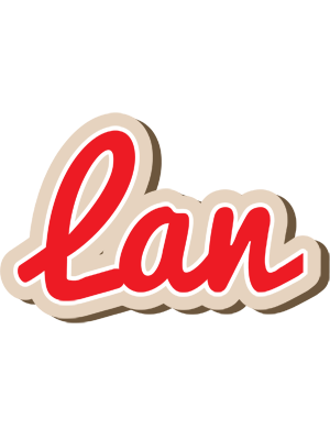 Lan chocolate logo