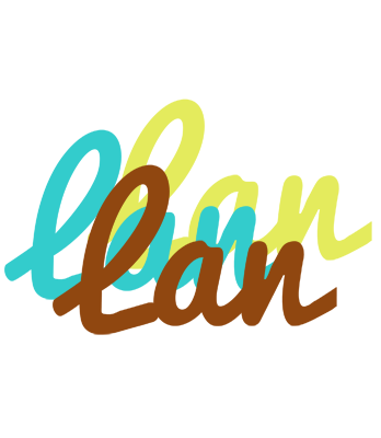 Lan cupcake logo