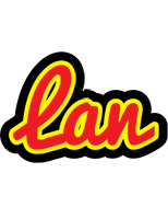 Lan fireman logo