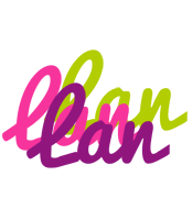 Lan flowers logo