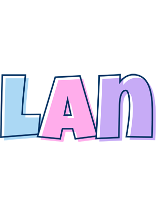 Lan pastel logo