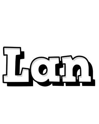 Lan snowing logo