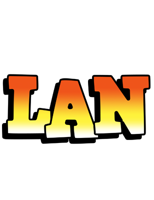 Lan sunset logo