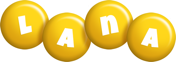 Lana candy-yellow logo
