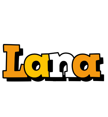 Lana cartoon logo