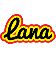 Lana flaming logo