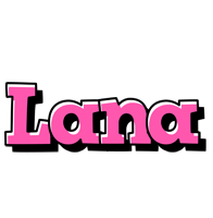 Lana girlish logo