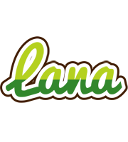 Lana golfing logo