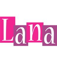 Lana whine logo