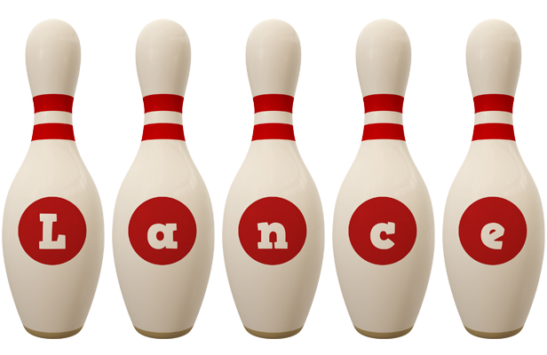Lance bowling-pin logo