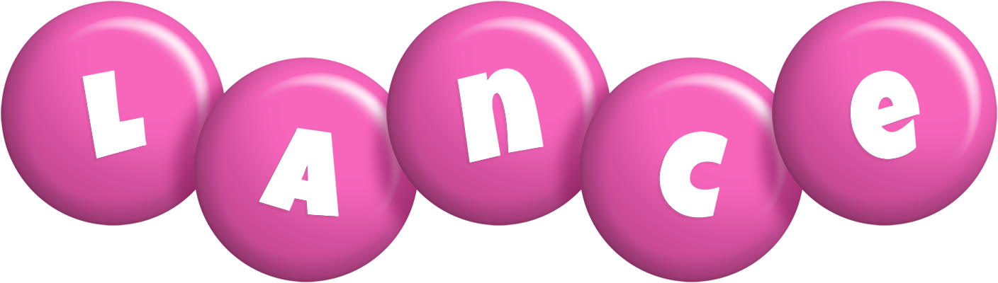 Lance candy-pink logo