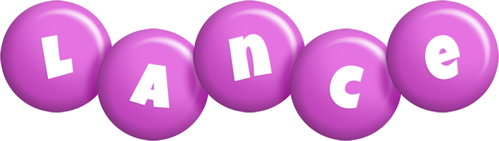 Lance candy-purple logo
