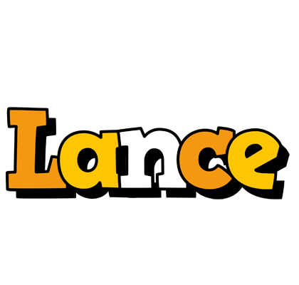 Lance cartoon logo