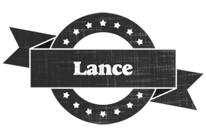 Lance grunge logo