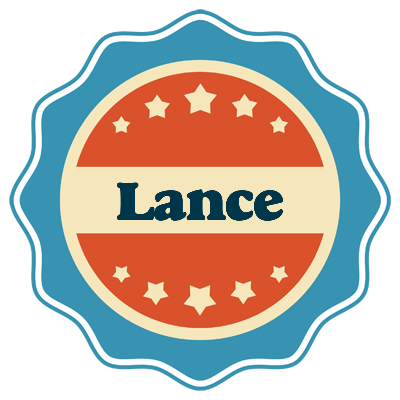 Lance labels logo