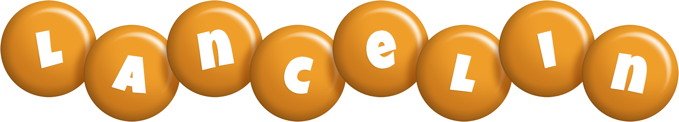Lancelin candy-orange logo