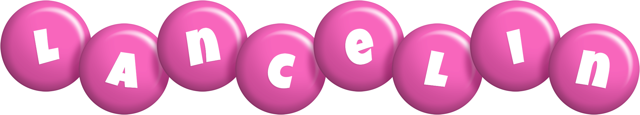 Lancelin candy-pink logo