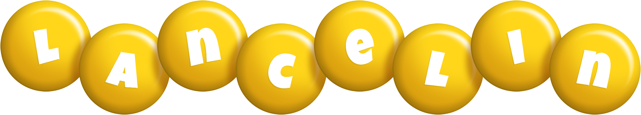 Lancelin candy-yellow logo