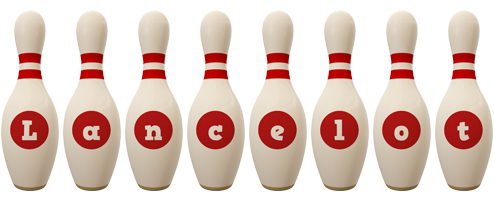 Lancelot bowling-pin logo